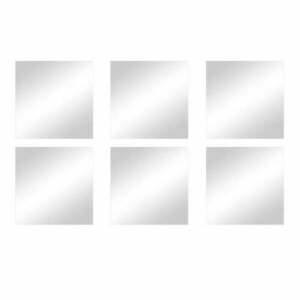 Lustra ścienne 6 szt. 10x10 cm – MSV obraz