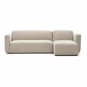 Beżowy narożnik (róg zmienny) Neom – Kave Home obraz