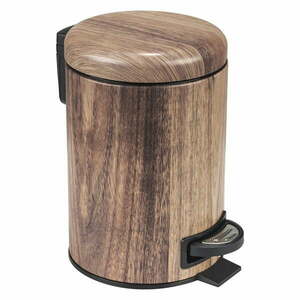 Stalowy kosz na śmieci z pedałem 3 l Acacia – Wenko obraz