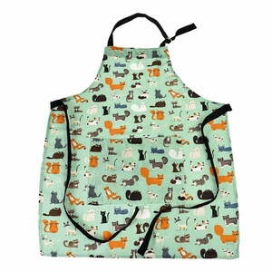 Fartuch z bawełny z recyklingu Rex London Nine Lives obraz