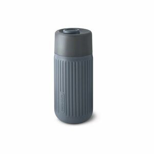 Ciemnoszary szklany kubek podróżny 340 ml – Black + Blum obraz
