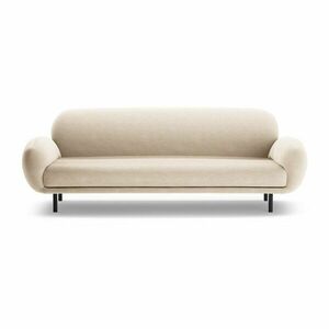 Beżowa sofa z materiału bouclé 208 cm Poppy – Micadoni obraz