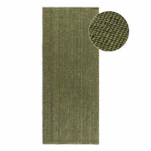 Chodnik z juty w kolorze khaki 80x200 cm Bouclé – Hanse Home obraz