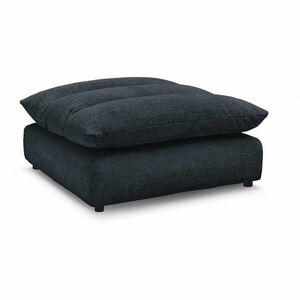 Ciemnoniebieski podnóżek z tkaniny szenilowej Neil – Bobochic Paris obraz