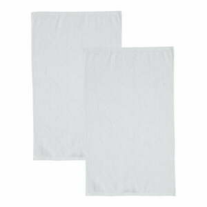 Białe bawełniane ręczniki kąpielowe szybkoschnące/frotte zestaw 2 szt. 90x140 cm Quick Dry – Catherine Lansfield obraz