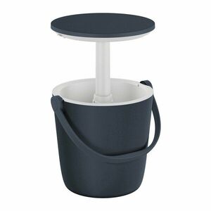 Plastikowy stolik ogrodowy z pojemnikiem na lód ø 38 cm Go – Keter obraz