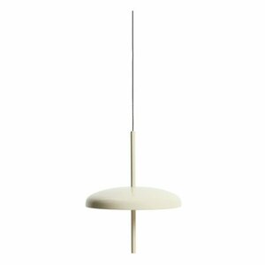 Jasnoszara lampa sufitowa LED ze ściemniaczem z metalowym kloszem ø 16 cm Porte – Kave Home obraz