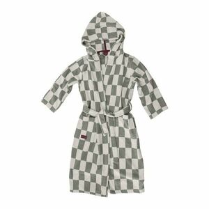 Szałwiowy bawełniany szlafrok w rozmiarze L/XL Retro – Mette Ditmer Denmark obraz