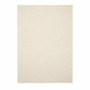 Kremowy dywan z mieszanki bawełny tkany ręcznie 160x230 cm Mascarell – Kave Home obraz