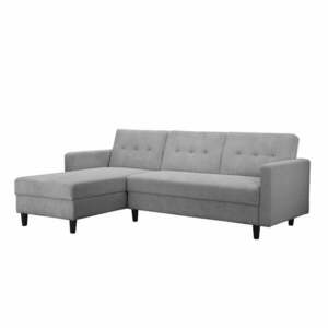 Jasnoszara rozkładana sofa Støraa obraz