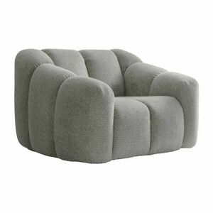 Jasnoszary fotel Shell – Miuform obraz