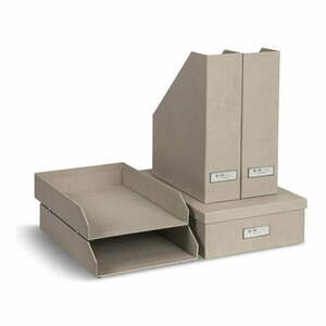 Kartonowe organizery zestaw 5 szt. na dokumenty Holger – Bigso Box of Sweden obraz