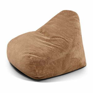 Brązowy sztruksowy worek do siedzenia Snug 100 – SLOWDOWN obraz