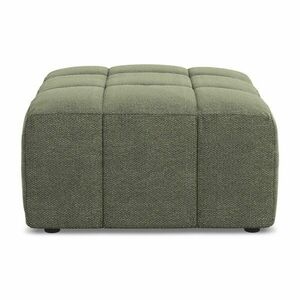 Zielony podnóżek z materiału bouclé Aloha – Makamii obraz