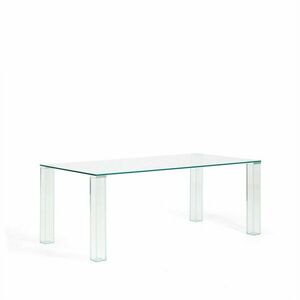 Szklany stół 100x200 cm Adularia – Kave Home obraz