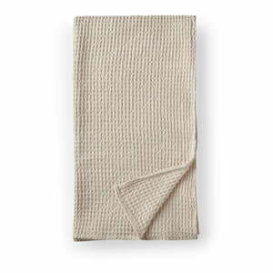 Beżowy bawełniany koc 150x200 cm Jaipur Chunky Waffle – Pineapple Elephant obraz