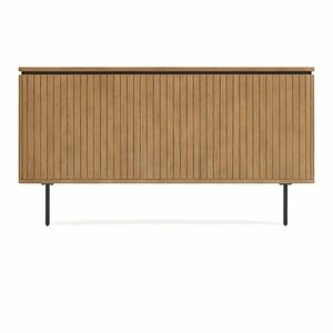 Zagłówek z litego drewna mango w naturalnym kolorze 180x95 cm Licia – Kave Home obraz