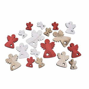 Zestaw 18 ozdób świątecznych w kształcie aniołków Ego Dekor obraz