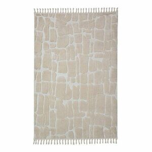 Kremowy dywan 200x300 cm Esra Cobbled – Flair Rugs obraz