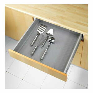 Beżowa antypoślizgowa podkładka do szuflady Wenko Anti Slip Mat 500, 150x50 cm obraz