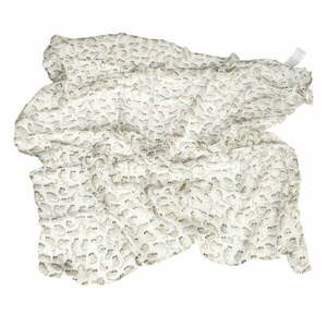 Biały/szary koc dziecięcy muślinowy do spowijania 120x120 cm Kitty Cats – Rex London obraz