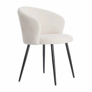 Kremowe metalowe fotele jadalniane zestaw 2 szt. Radaja – Light & Living obraz