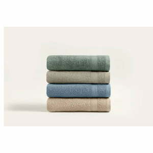 Bawełniane ręczniki frotte zestaw 4 szt. 50x90 cm – Foutastic obraz