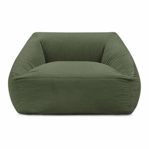 Zielony sztruksowy worek do siedzenia Lilibet – Bobochic Paris obraz