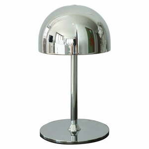Lampa stołowa LED w kolorze srebra ze zdalnym sterowaniem i metalowym kloszem (wysokość 22 cm) Tim – Sirius obraz