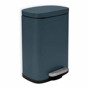 Morski stalowy kosz na śmieci z pedałem 5 l Akira – Spirella obraz