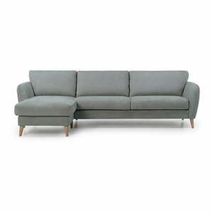 Jasnoszary narożnik Scandic Paris, lewy róg, 278 cm obraz