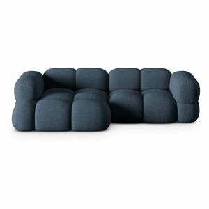 Ciemnoniebieski narożnik (lewostronny/z szezlongiem) Loretto – Cosmopolitan Design obraz