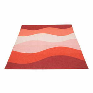 Czerwony dywan odpowiedni na zewnątrz 180x230 cm Urvi Fire – Pappelina obraz