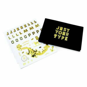 Naklejki Luckies of London Just your type obraz