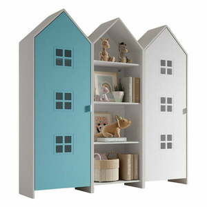 Biało-jasnoniebieska szafa dziecięca otwarta 173x171, 5 cm CASAMI BRUGES – Vipack obraz