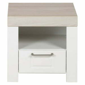 Biała dziecięca szafka nocna z półką – Roba obraz