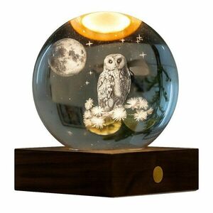 Dekoracja świetlna na USB ø 8 cm Amber – Gingko obraz