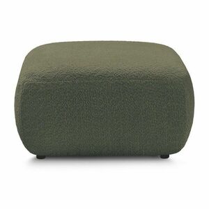 Zielony podnóżek z materiału bouclé Montaigne – Bobochic Paris obraz