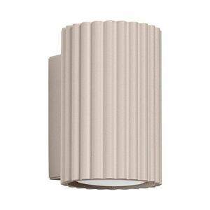 Szarobrązowy metalowy kinkiet ø 6, 5 cm Gleam – Sollux obraz