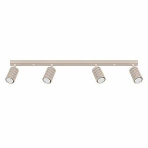 Szarobrązowa metalowa lampa punktowa 6, 5x81 cm Gleam – Sollux obraz