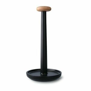 Czarny stojak na ręczniki papierowe ø 15 cm Paper Pal – Rosendahl obraz