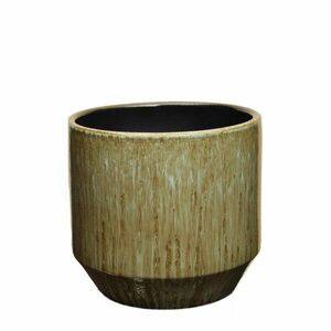 Ceramiczna ręcznie wykonana osłonka na doniczkę ø 20 cm Hazel – Ego Dekor obraz