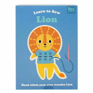 Zestaw do haftowania Lion – Rex London obraz
