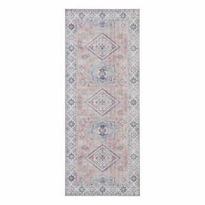 Jasnoróżowy chodnik Nouristan Gratia, 80x200 cm obraz