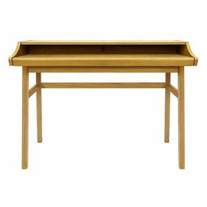 Biurko w dekorze dębu z sekretarzykiem 44x115 cm Carteret – Woodman obraz