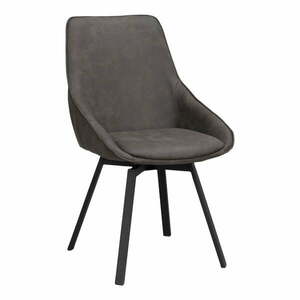 Szare obrotowe krzesło Alison – Rowico obraz