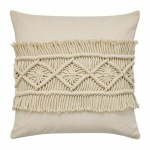 Bawełniana poduszka dekoracyjna 45x45 cm Samaya – douceur d'intérieur obraz