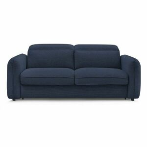 Ciemnoniebieska sofa 236 cm Achille – Bobochic Paris obraz