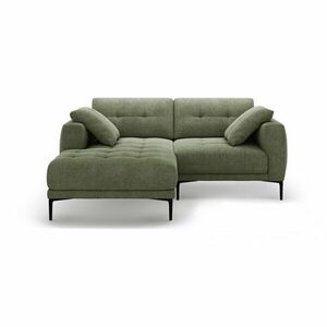 Zielony narożnik (lewostronny/z szezlongiem) Bemy – Micadoni obraz