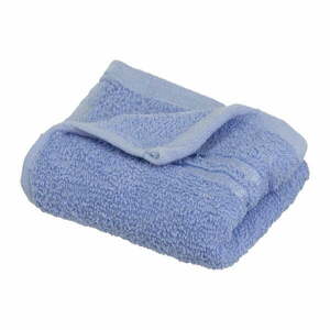 Niebieski bawełniany ręcznik frotte 30x50 cm Simple – Casa Selección obraz